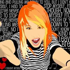 Download Hayley Williams Paramore quotes wallpaper for iPad 2