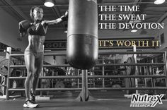 fitness motivation workout boxing quote devotion More
