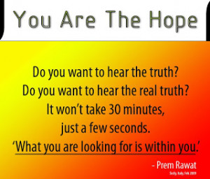 Prem Rawat Quotes | Maharaji Quote of the Day - HD Wallpapers