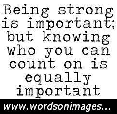 Strong friendship quotes