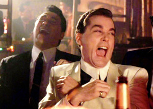 Ray Liotta Laughing In Goodfellas - #RayLiotta #Laughing #Goodfellas