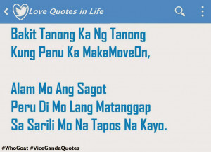 Vice Ganda Hugot Quotes on How to Move On