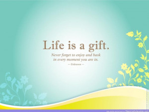 Life is a gift « Lugen Family Office