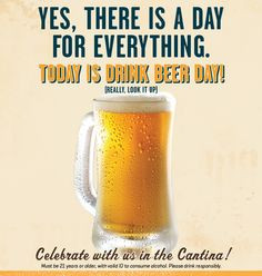 Celebrate National Drink Beer Day with Us! More