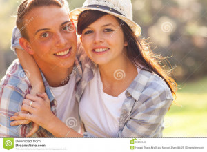 Cute Teenage Couple...