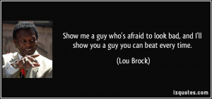 More Lou Brock Quotes