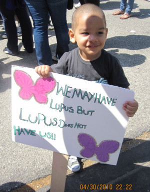 Our youngest lupus supporter