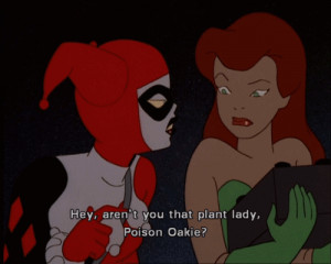 batman: the animated series batman harley quinn Poison Ivy batman the ...