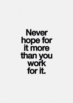 Work Hard
