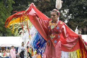 The Grand Entry is a highlight of the annual Harvest Pow Wow returning ...