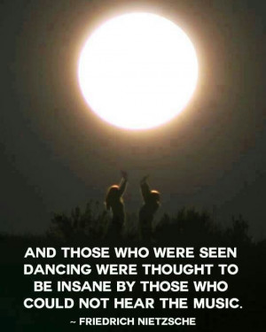 and those who were seen dancing...