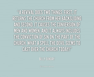 Church Revival Quotes