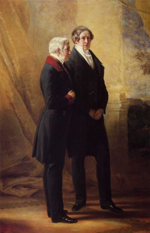 ... 1st Duke of Wellington with Sir Robert Peel Franz Xaver Winterhalter