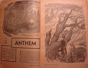 Ayn Rand Anthem Ayn rand's anthem in famous