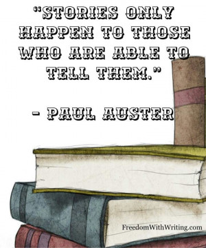 Paul Auster quote