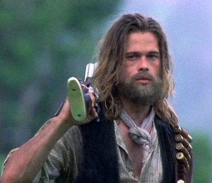 Brad Pitt in Legends of the Fall (1994). My sister loves watching this ...