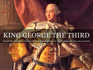 KING GEORGE THE THIRD