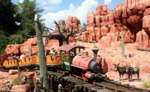 The theming of Big Thunder Mountain is great!