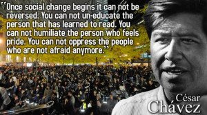 Cesar Chavez was a civil rights activist, labor leader, and co-founder ...