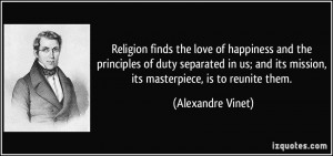More Alexandre Vinet Quotes