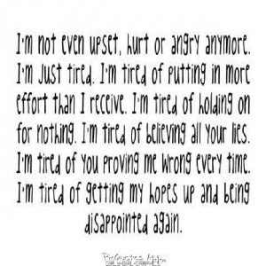 ... tired! Someone will come to pick u up when u get too tired to even