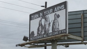 Native Americans incensed over pro-gun rights billboard in Colorado