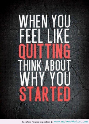 Check out this quote pic to motivate your workout!