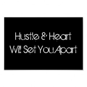 Hustle & Heart..Will Set You Apart... #hustlemuscle