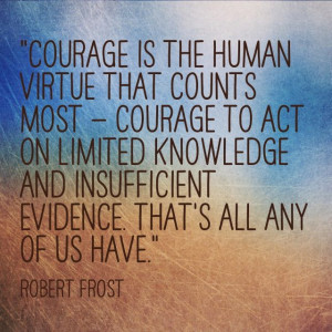 goes on robert frost quote vintage chalkboard typography 8x10