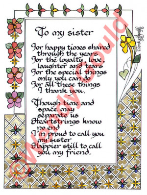 Love My Sister Quotes and Sayings