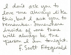 Scott Fitzgerald quotes