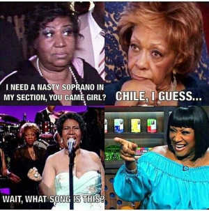 Cissy Houston is not here for the bullshit 