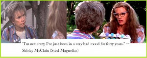 Steel Magnolias (1989) - Movie Quotes ~ 'I'm not crazy' ~ #80smovies # ...