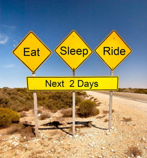 Eat. Sleep. Ride. Repeat.