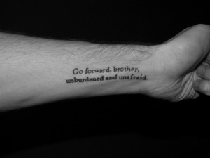 Literary Tattoos: Stopping By Woods On A Snowy Evening Robert Frost ...