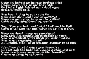 ... Music, Bands United, Songs Lyrics, Words As Weapons Seether, Seether