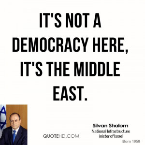 Silvan Shalom Quotes