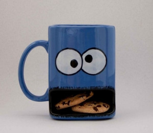 Cookie monster mug