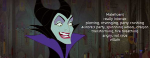 Disney Poem Maleficent from Sleeping Beauty