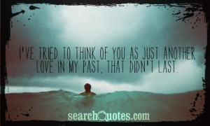 Broken Friendship Quotes about Past Love
