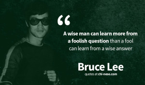 wise man can learn money from a foolish question…