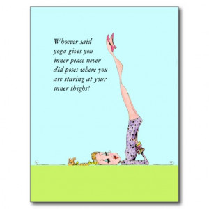 funny_yoga_postcard_with_funny_yoga_humor ...