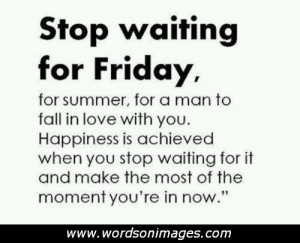 Waiting for love quotes