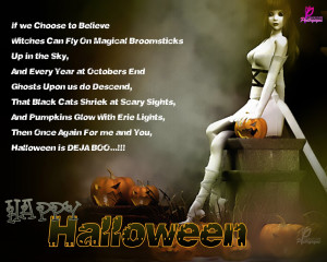 Happy Halloween Poems and Quotes for Kids with Wishes Wallpapers