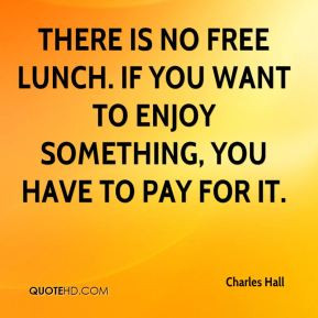 Free lunch Quotes