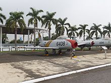 Taiwanese F-86F on display