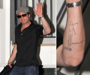 Brad Pitt and Angelina Jolie Get Matching Tattoos for the Wedding
