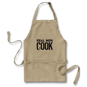 Cool bbq apron for men | Real men cook