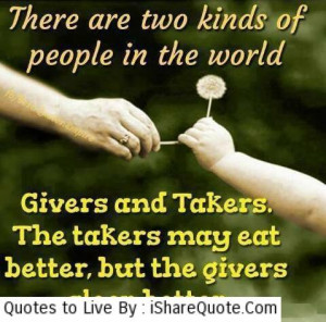 There are two kinds of people in the world…