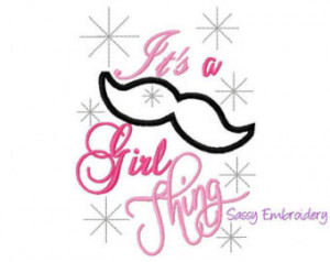... Mustache Applique Funny Embroidery Sayings 4x4 5x7 6x10 hoop Instant